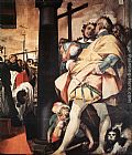Giovanni Battista Crespi St Charles Borromeo Erecting Crosses a the Gates of Milan (detail) painting